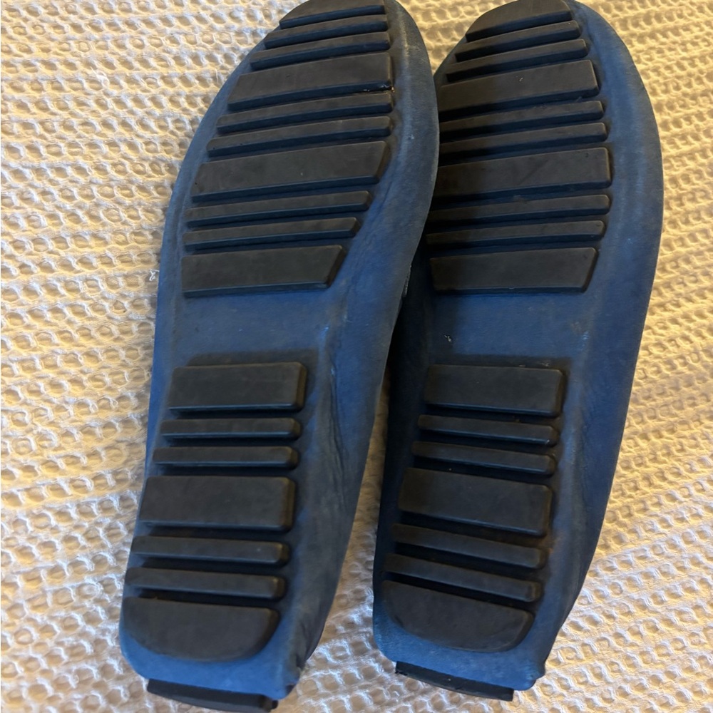 Men's Blue suede Loafers - Picture 4 of 5